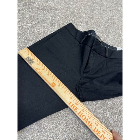 Banana Republic womens sloan solids pants sz 0P black stretch trouser career - Picture 6 of 12